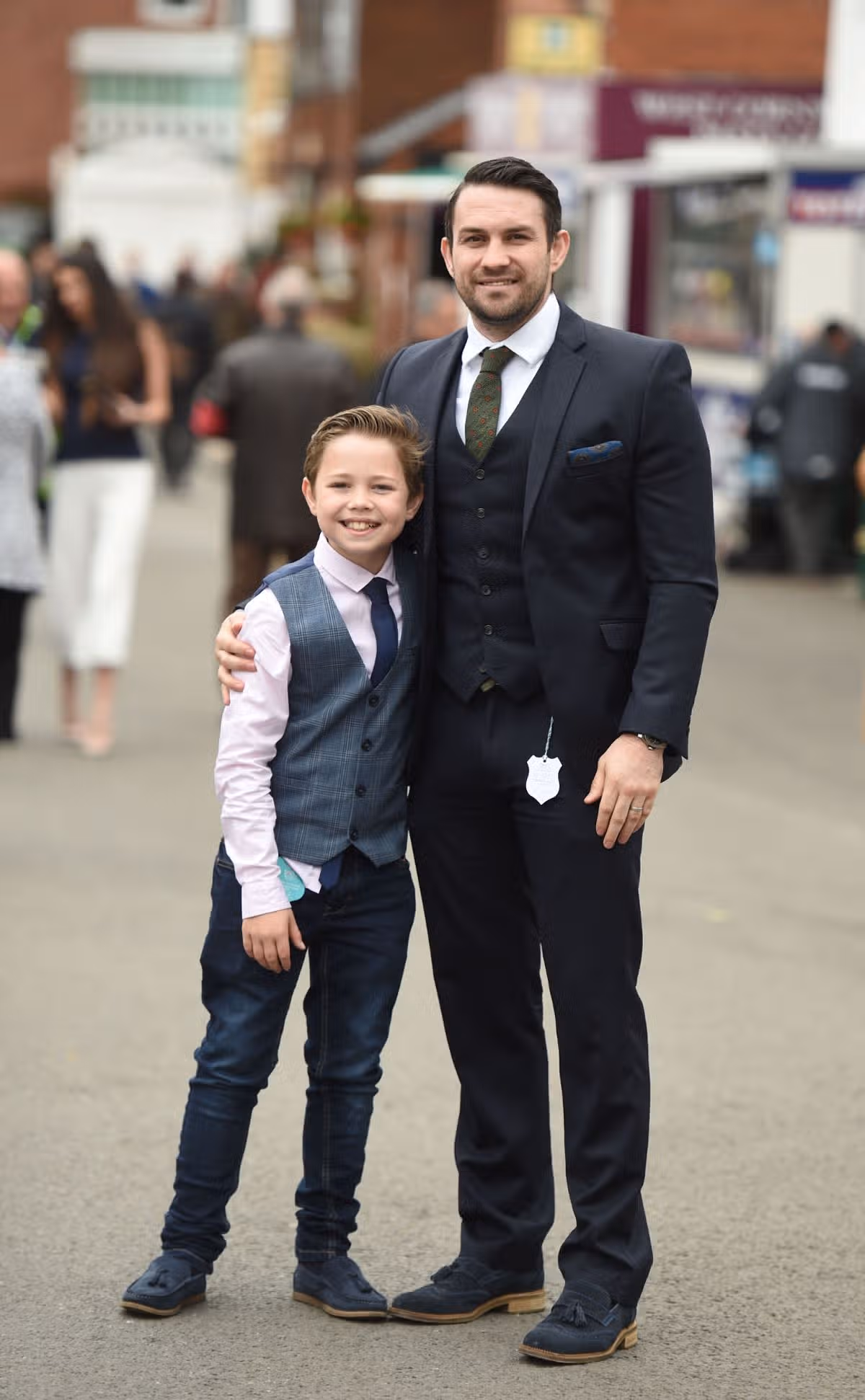 Paul Smith Jnr enjoys a strong bond with his dad and described him as his hero