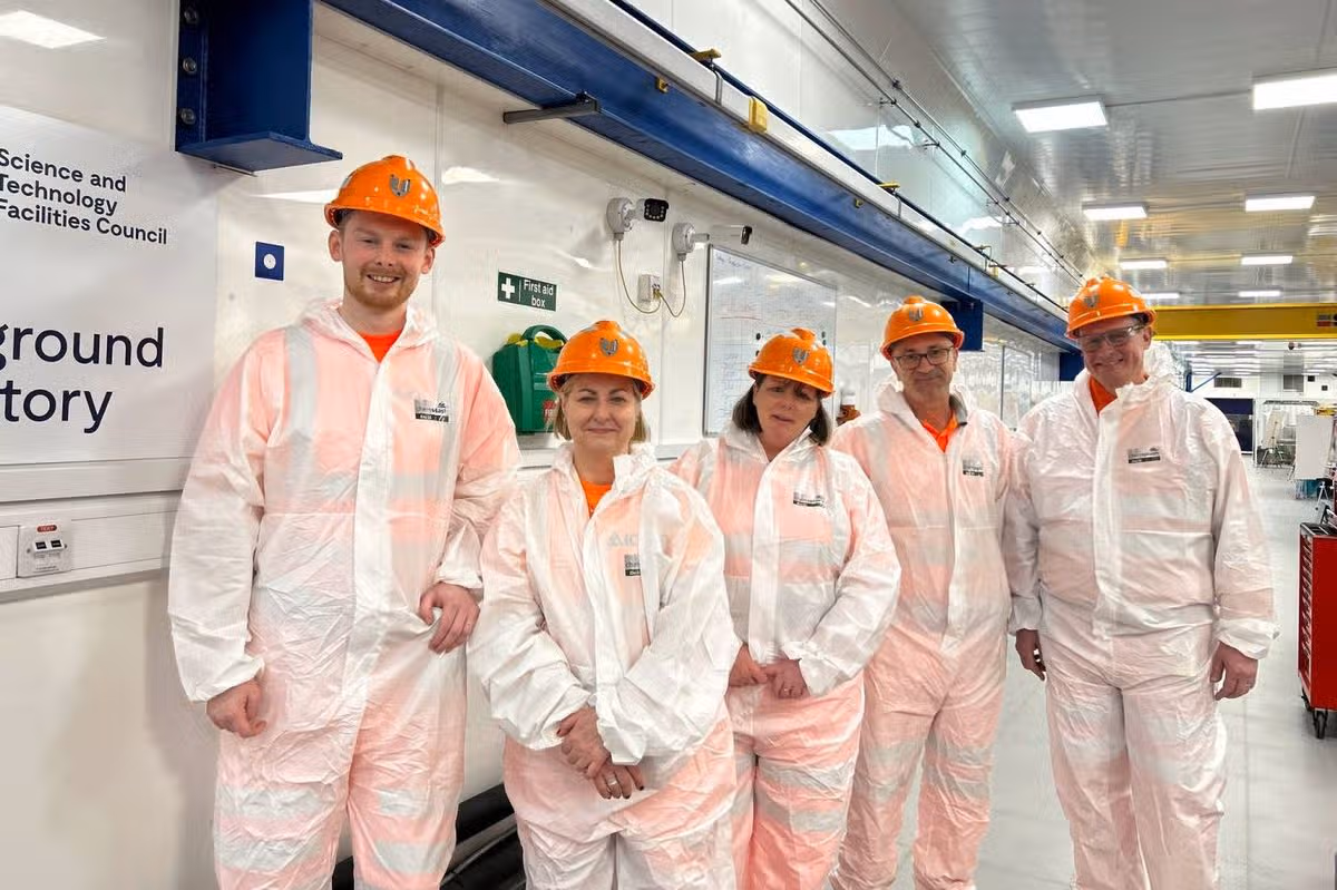 Alison Hume MP At Boulby Underground Laboratory