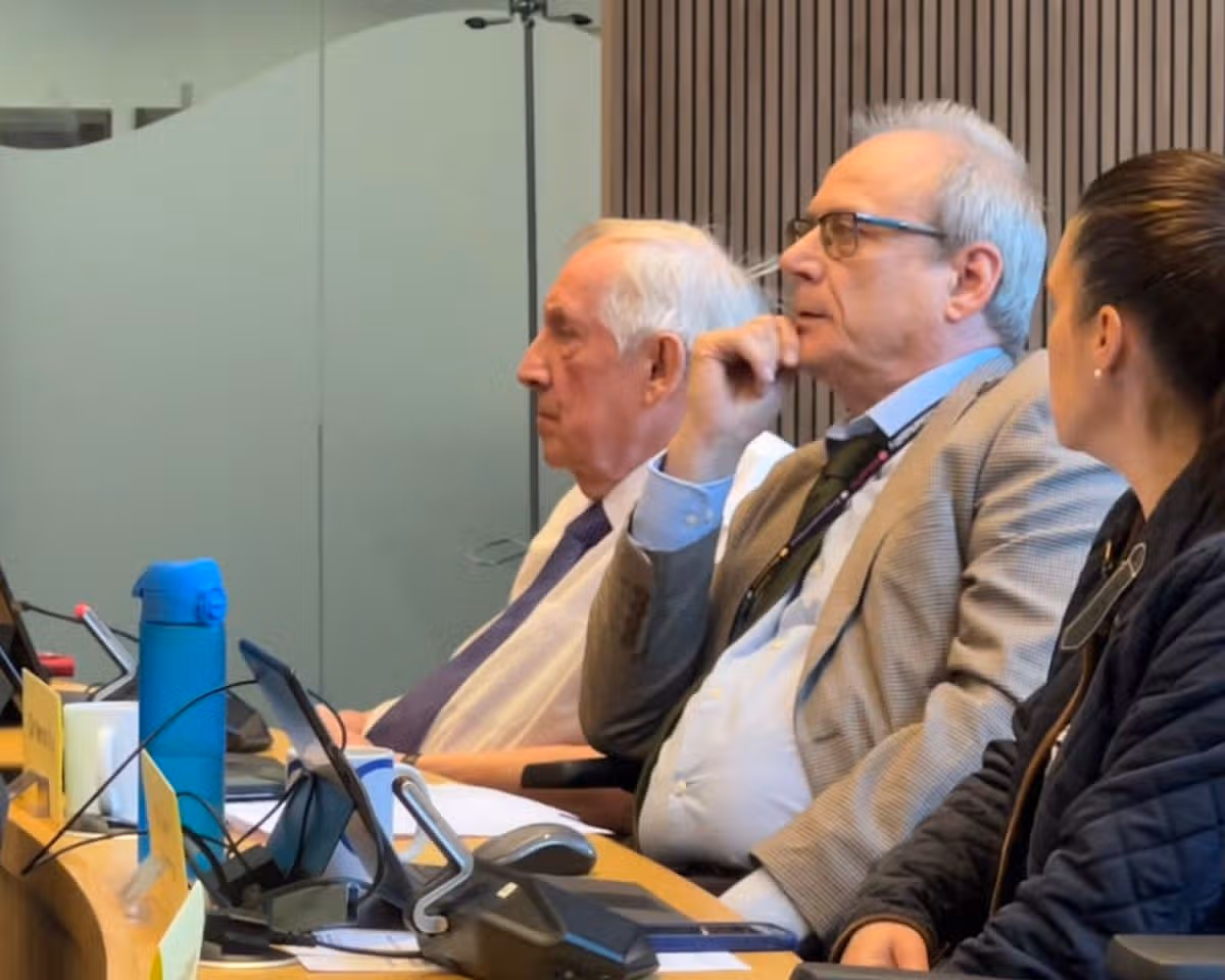 Councillor Andrew Gravells (left) asked how many intergrated care board jobs have been lost in Gloucestershire.