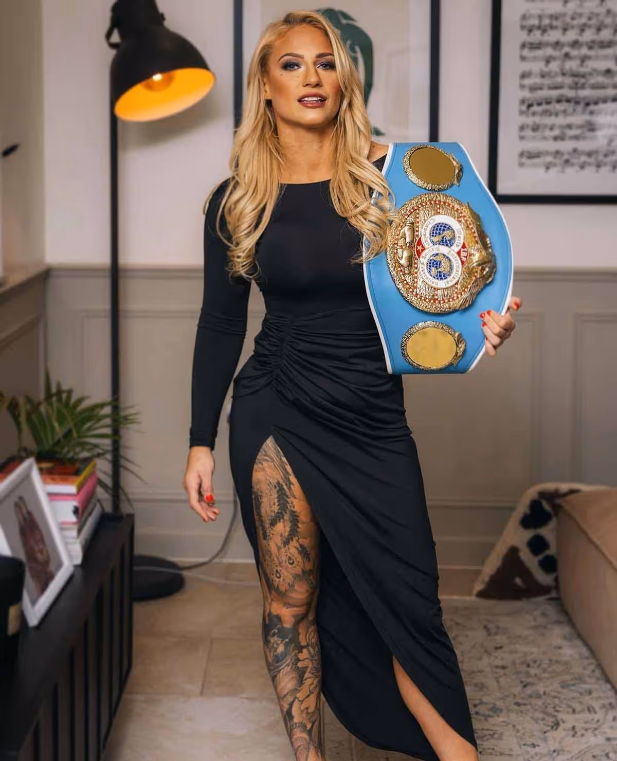 Ebanie Bridges explained how boxing was banned in her younger days