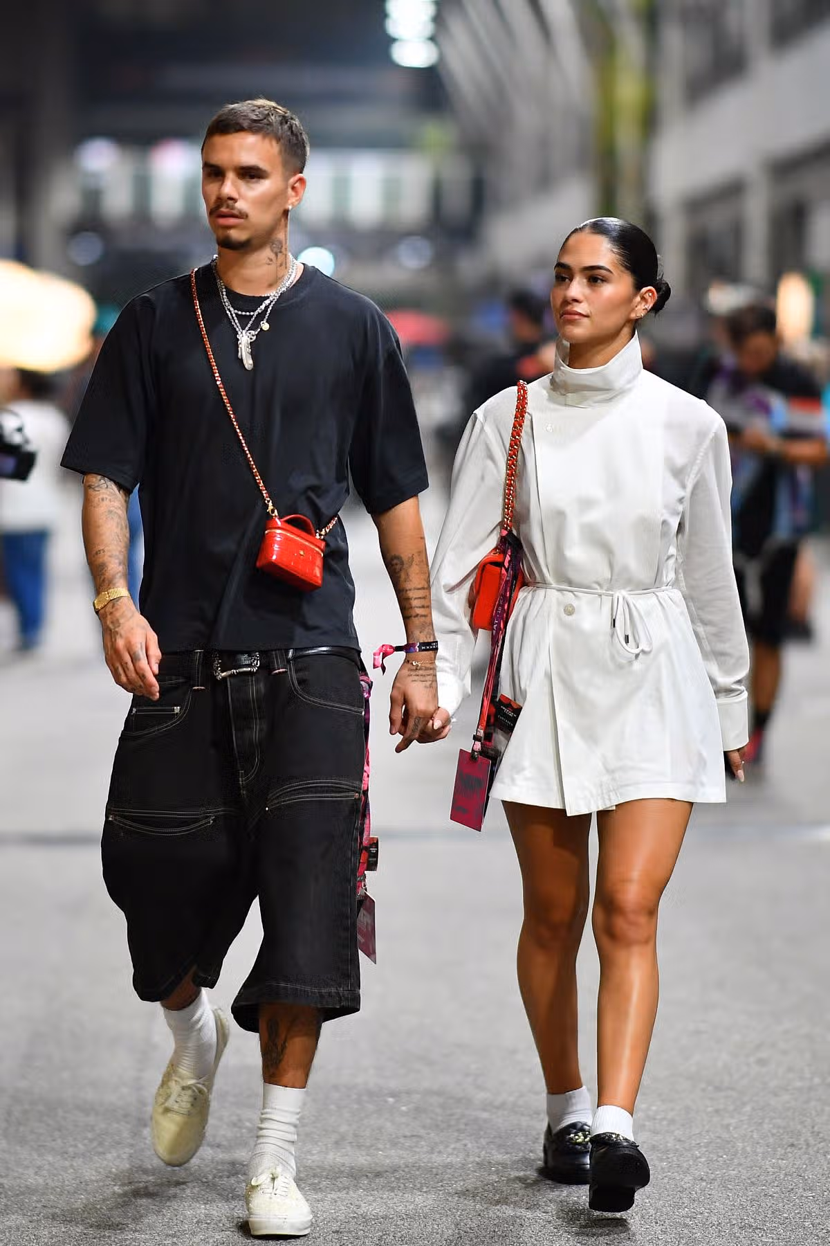 Romeo and Kim at the Singapore F1 Grand Prix