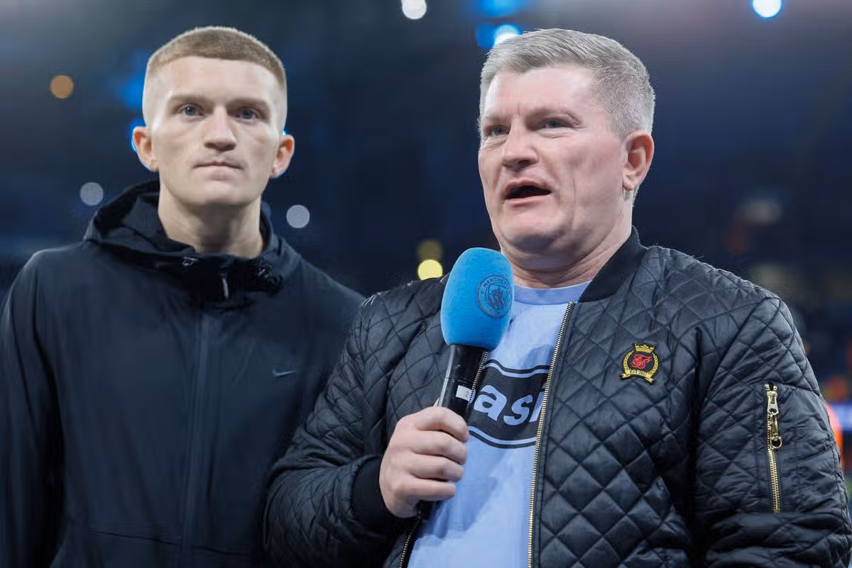 Ricky Hatton and Campbell Hatton