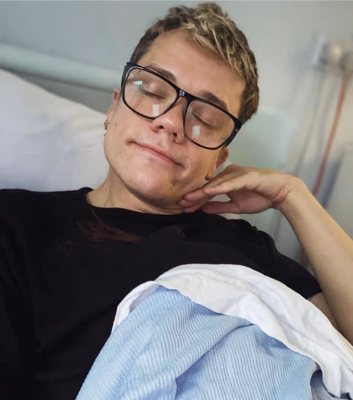 Jordan says the Glasgow Adult Cystic Fibrosis Service is "incredible"