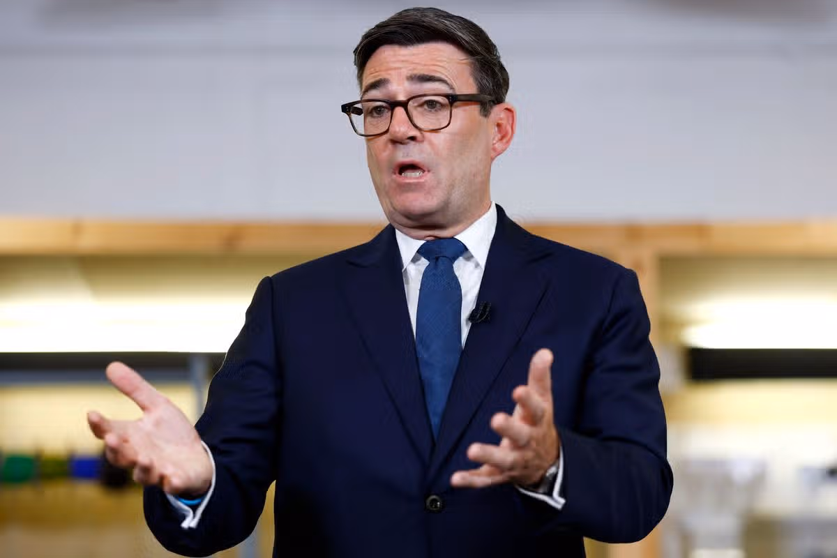 Prime Minister Andy Burnham in Scotland earlier this month
