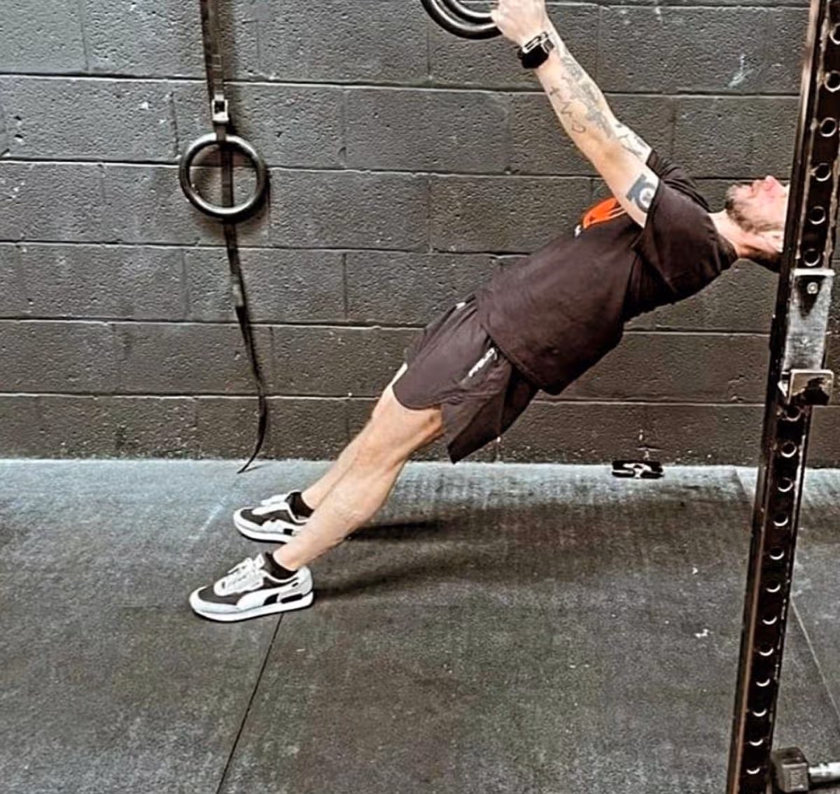 Dan in the gym (Kennedy News and Media)