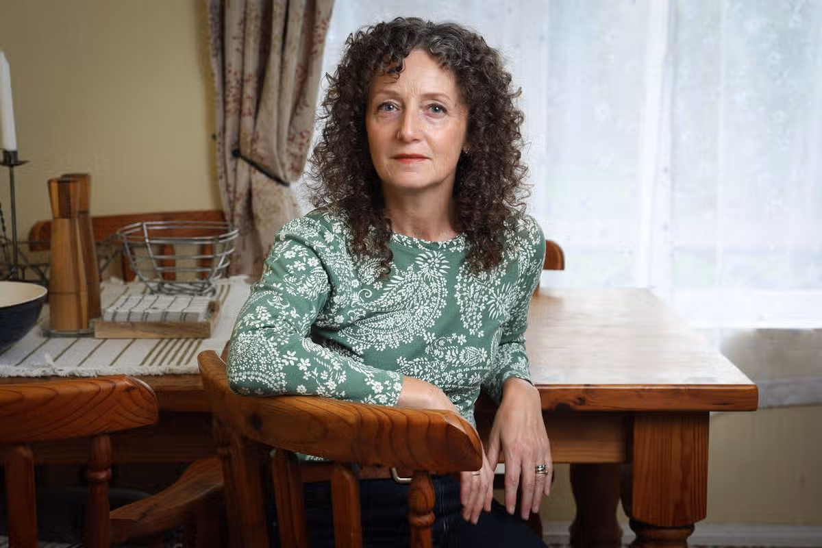 Lisa Blundell at home in Kirkby