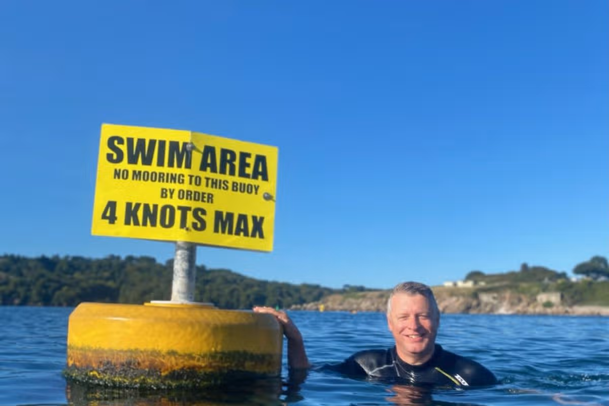 Plymouth and Sutton MP Luke Pollard wild swimming