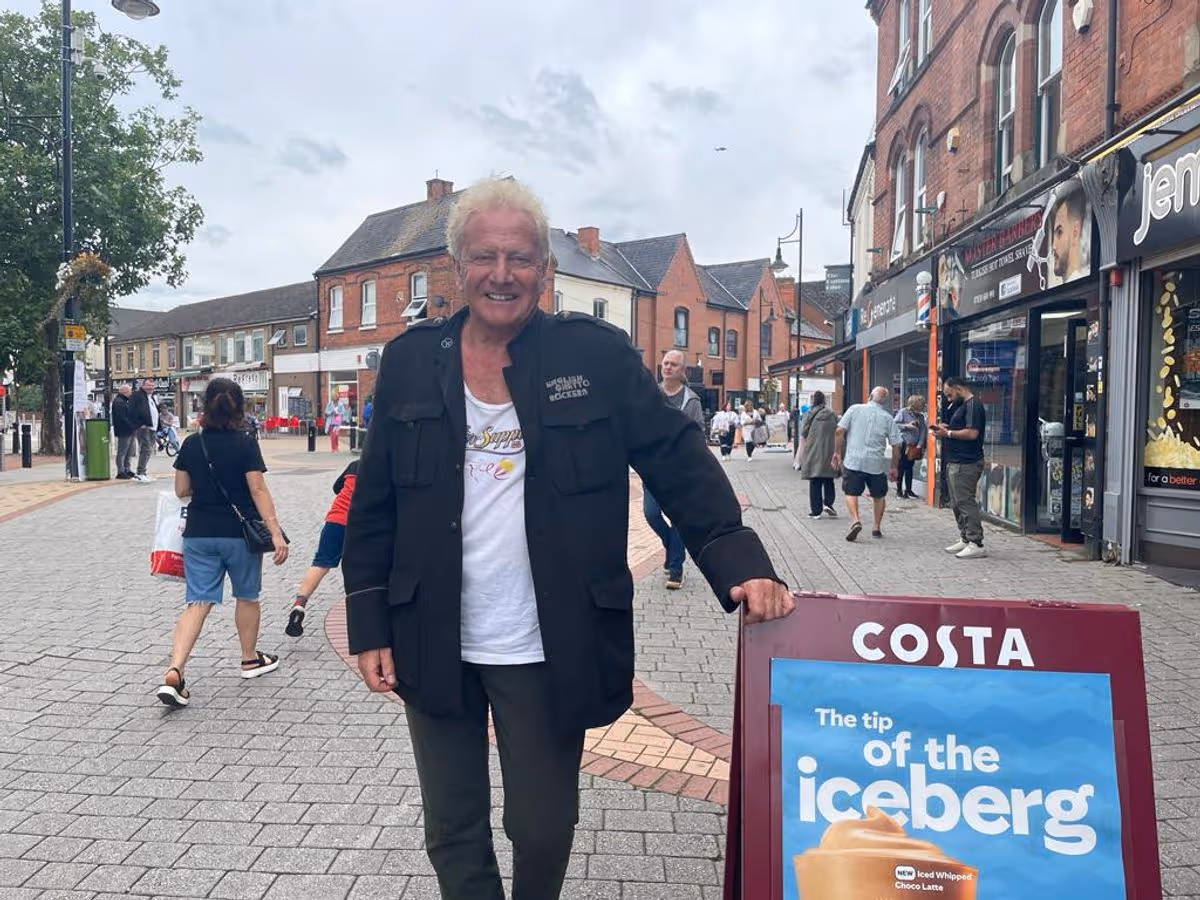 Graham Russell, of Air Supply, in Arnold, in 2023