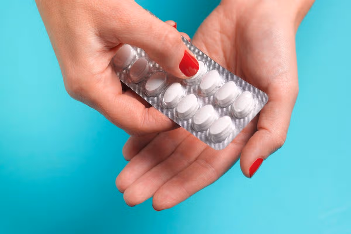 white pills being used