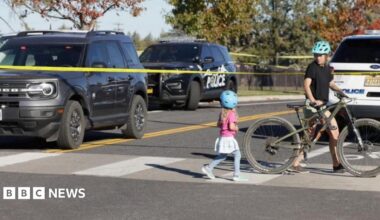 Three children and one teacher killed after 16-year-old opens fire at Oregon primary school