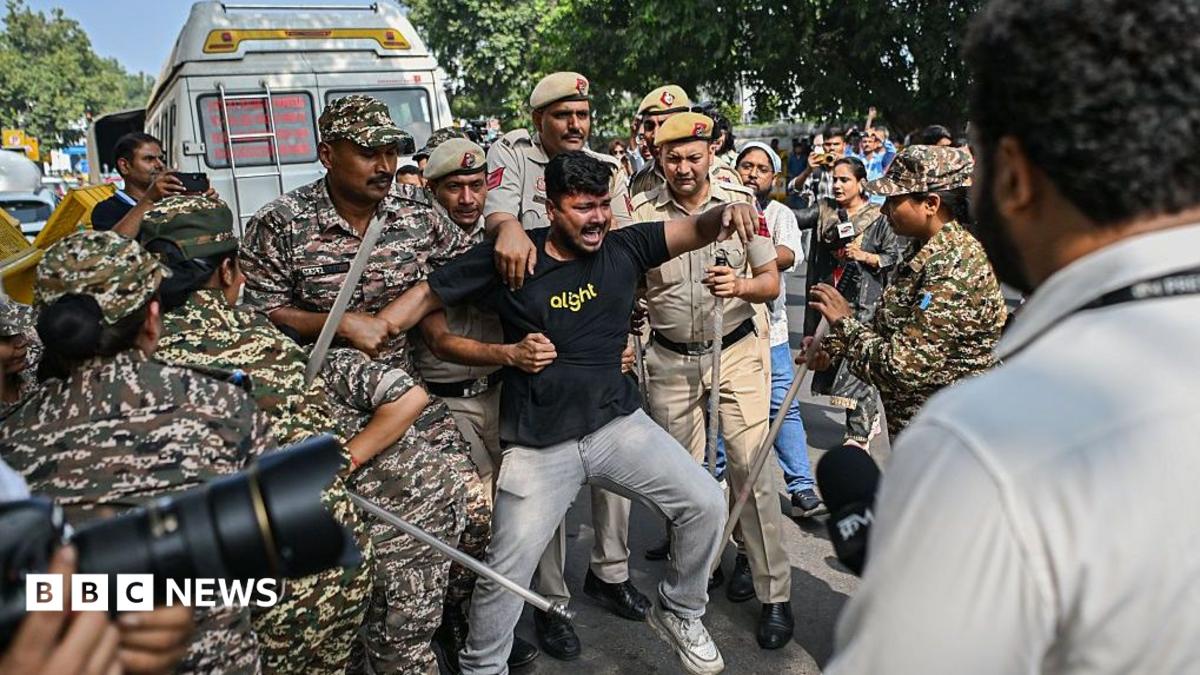 Cockroach Janta Party protest Delhi: Group says Abhijit Dipke and Saurabh Das detained ahead of march