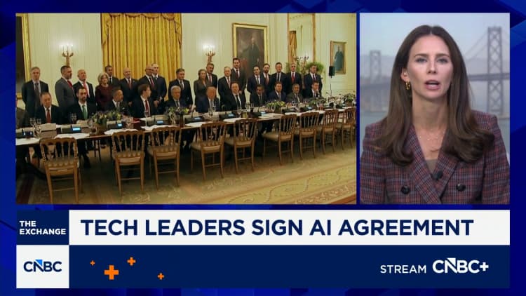 Tech leaders sign AI agreement