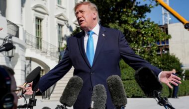 Trump explains U.S. moving long-range bombers from United Kingdom