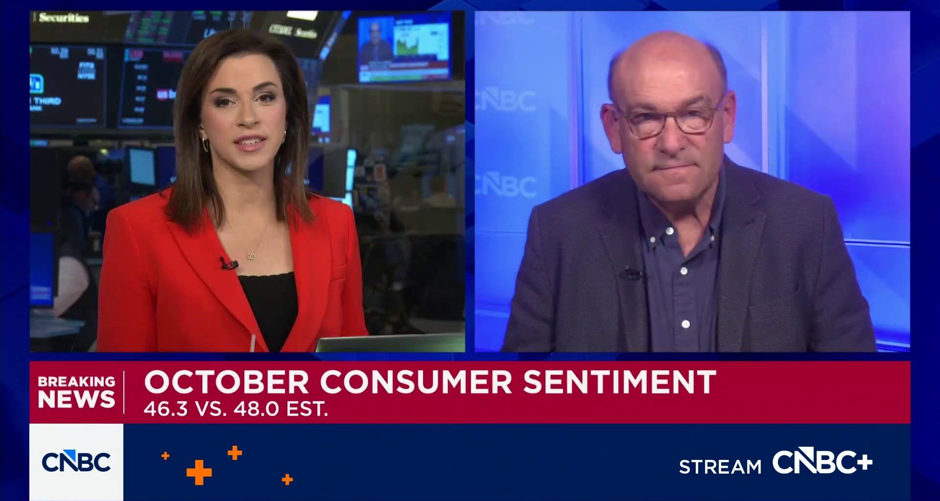 October consumer sentiment misses estimates - CNBC