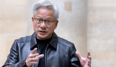 Nvidia's Jensen Huang came to London with big checks — and a blunt message