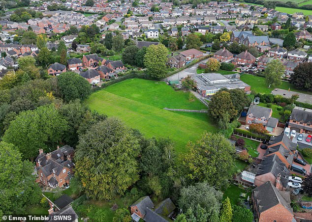 Great Wood Primary School is now surrounded by trees which were planted by pupils in 1988