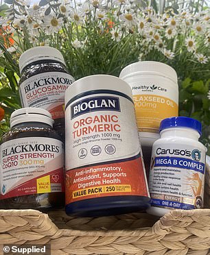 Dagmar takes a range of supplements, including magnesium, vitamins D3 and K2, probiotics and flaxseed oil, but believes the key to healthy eating is choosing quality ingredients without depriving yourself of the foods you love