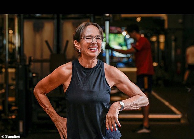 Despite her dedication to fitness, nutrition and skincare, she credits the most powerful anti-ageing tool of all being a positive mindset, something she developed after losing her mother in her 30s. 'I think to age well, it's to do with attitude,' she said