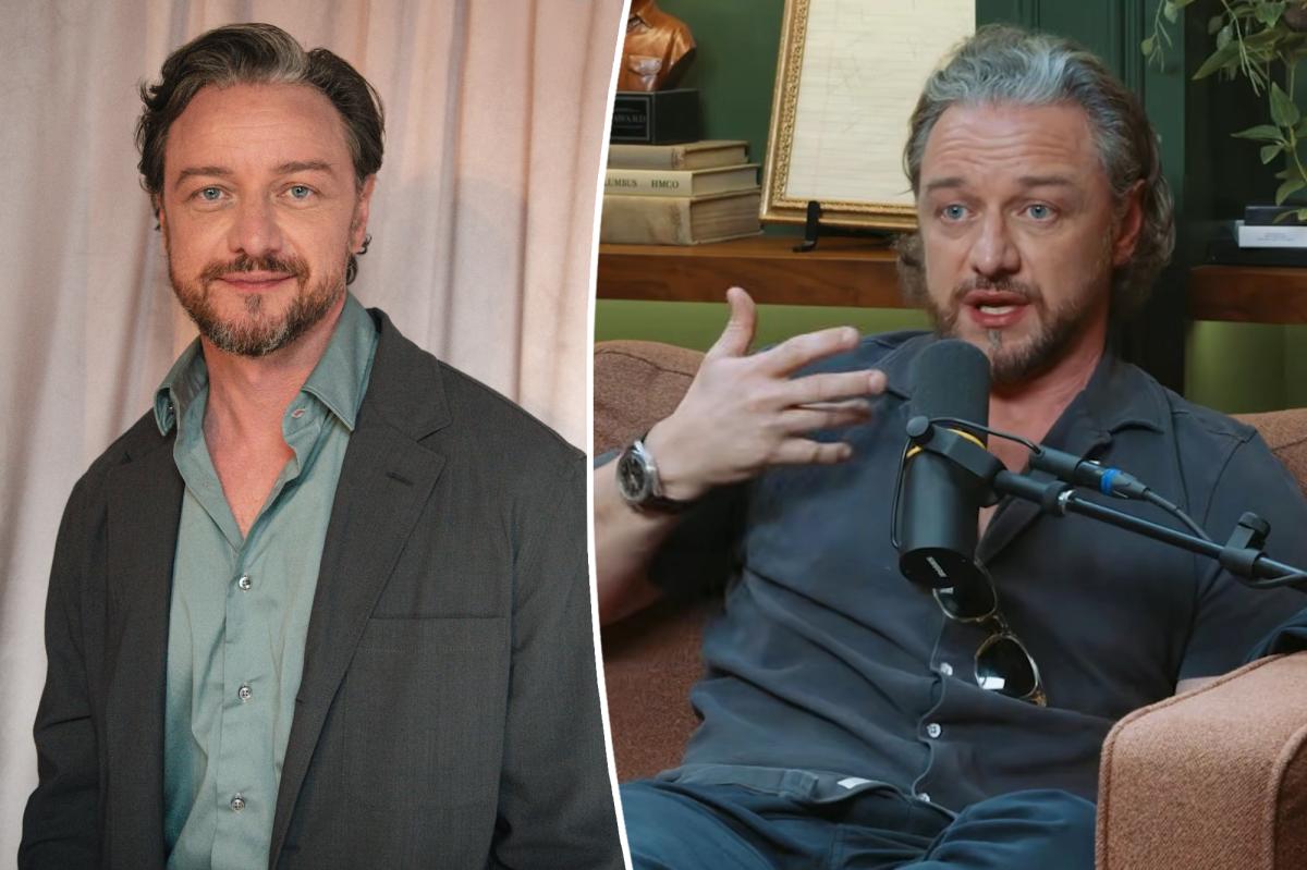 James McAvoy reveals he 'nearly died' after 'botched' lung biopsy