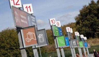 Vehicle registration required for recycling centre visits