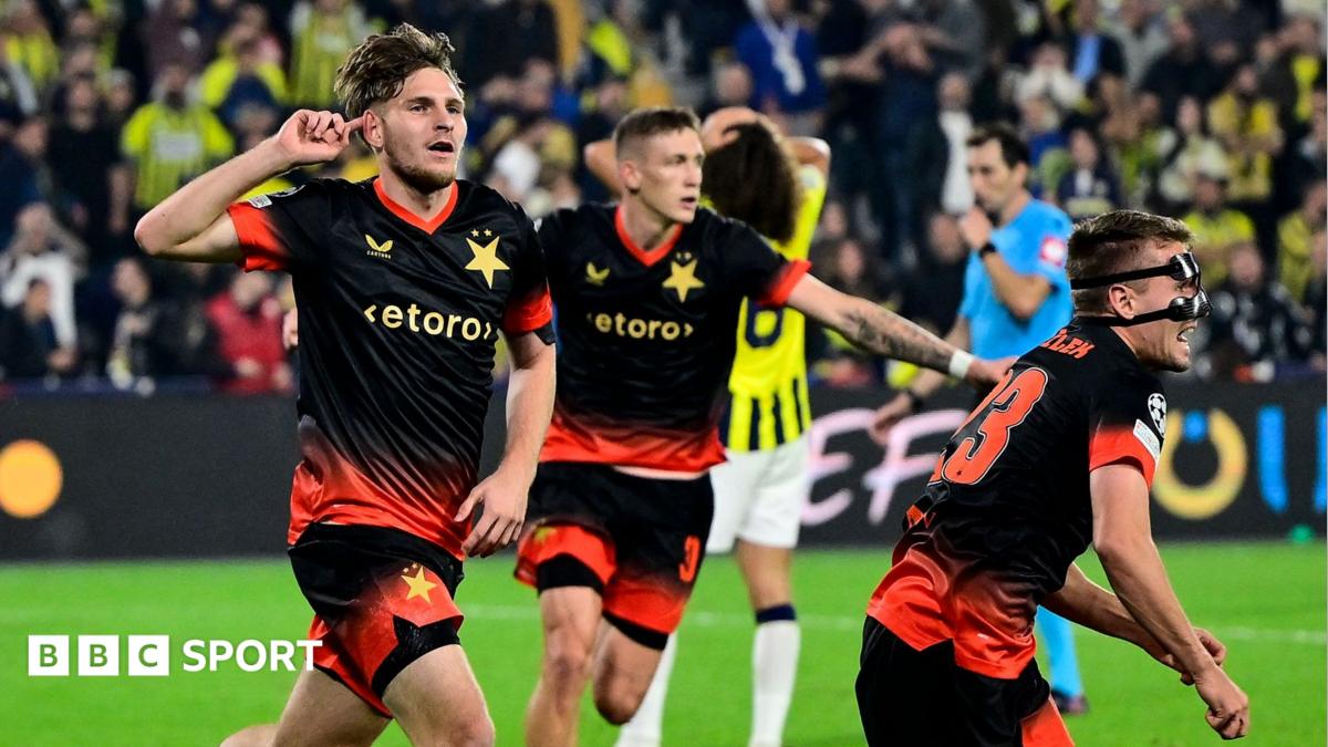 Champions League: Slavia Prague score stunning late equaliser to deny Fenerbahce