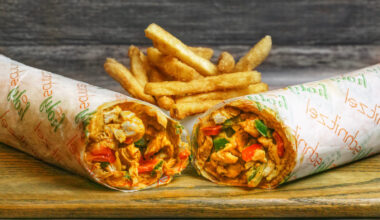 Holy Schnitzel Tony Special wrap with fries
