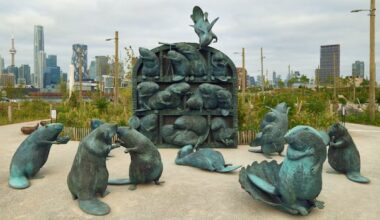 What are all these beavers doing in Kent Monkman’s first public artwork?