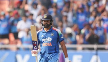 Rohit Sharma joins elite 10,000-run ODI opening club at 39