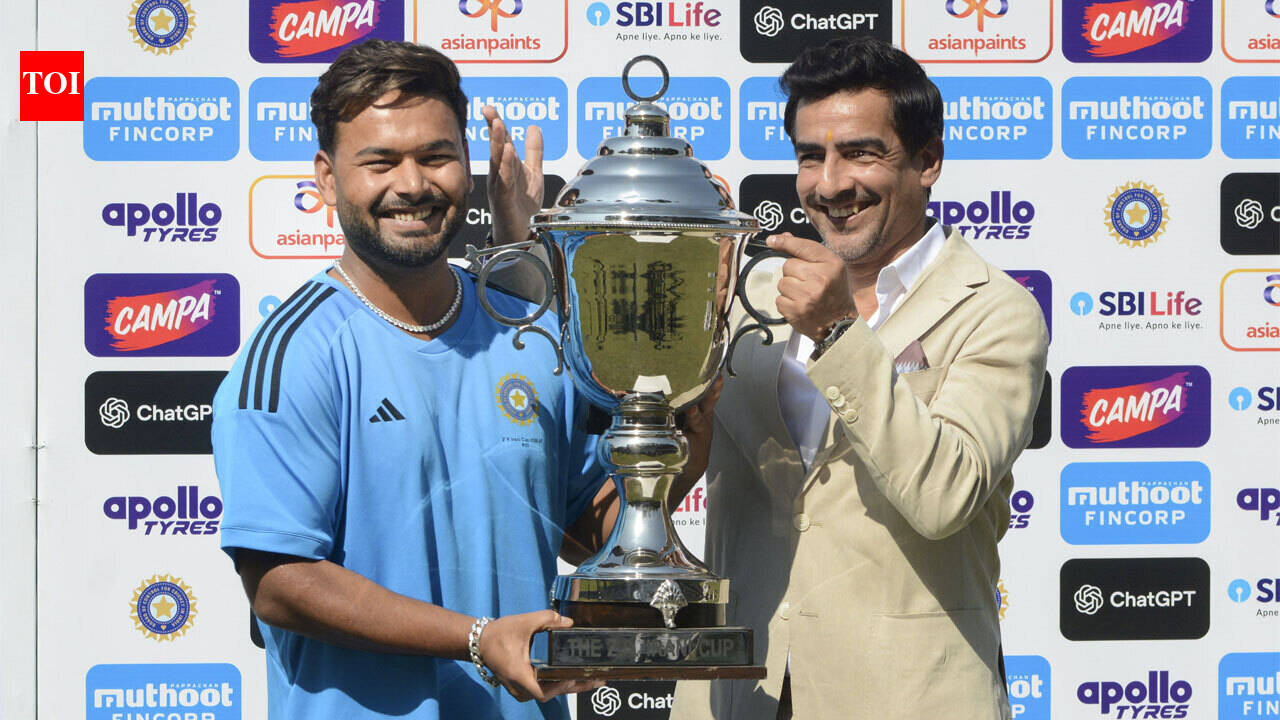 ‘Thanks for the gift’: Rishabh Pant’s 29th birthday made special as Rest of India reclaim Irani Cup | Cricket News
