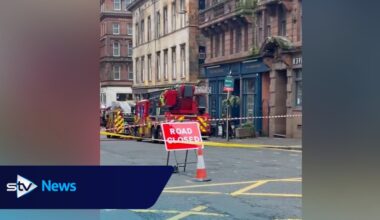 Police investigating 'deliberate' fire at Glasgow city centre pub