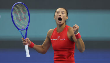 Zheng wins third straight Beijing three-setter, quells Bouzkova in 2:54