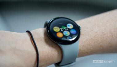 A Pixel Watch 3 displays a user's AOD.