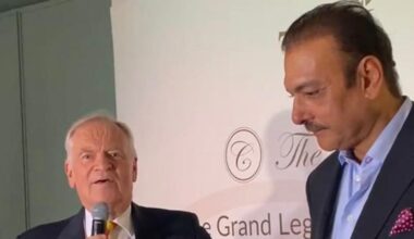 Ravi Shastri Mourns Jeffrey Archer