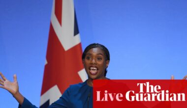 Couples would be able to leave £1m and family home exempt from inheritance tax under Tories, says Badenoch – as it happened | Politics