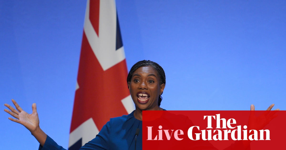 Couples would be able to leave £1m and family home exempt from inheritance tax under Tories, says Badenoch – as it happened | Politics