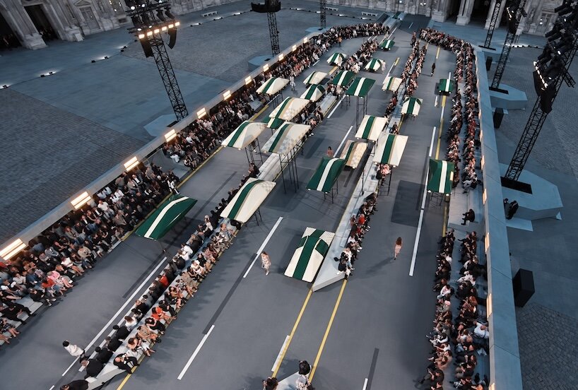 james chinlund fills louis vuitton's louvre runway with hovering concept vehicles - 2