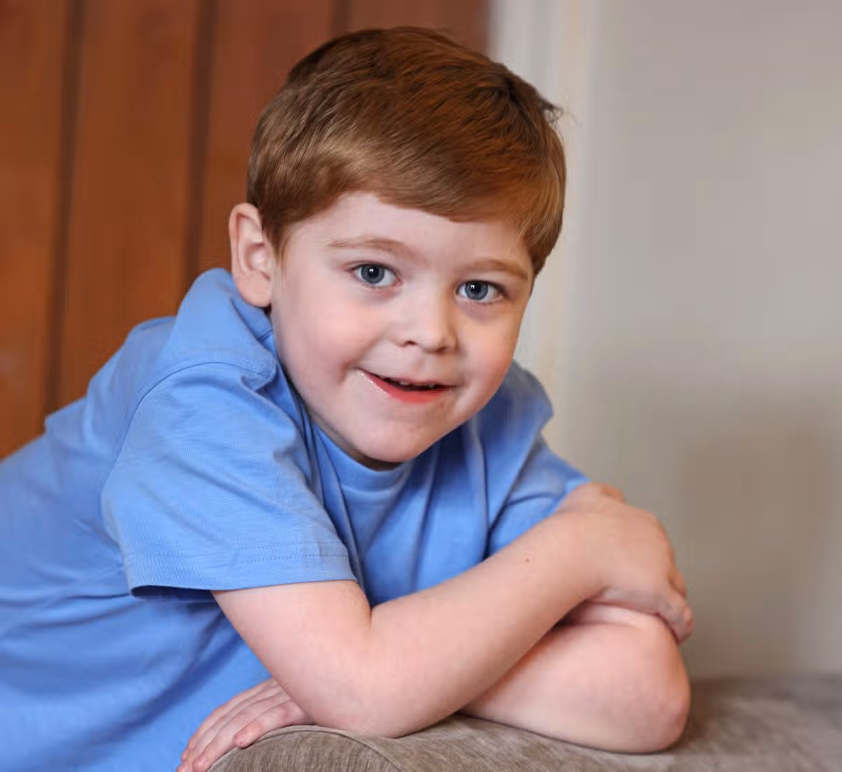 Max Tate, 6, who has been unable to eat a proper meal in four years