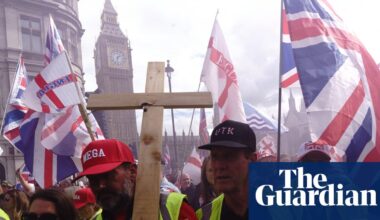 Christian nationalism in Britain driven by people who seldom go to church, says report | Christianity