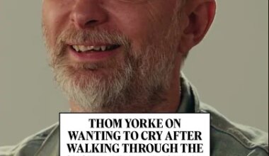 Thom Yorke On Wanting To Cry After Walking Through the Crowd At a Radiohead Comeback Show - YouTube