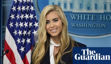 Enter the Zachbot: Trump’s new press secretary malfunctions on podium debut | Donald Trump
