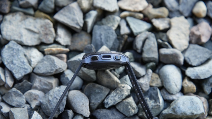 Yes, the watch charges via standard USB-C