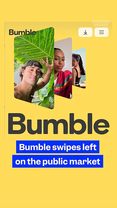 The "women-first" #dating app #Bumble is going private — with two new male #CEOs #datingapps - YouTube
