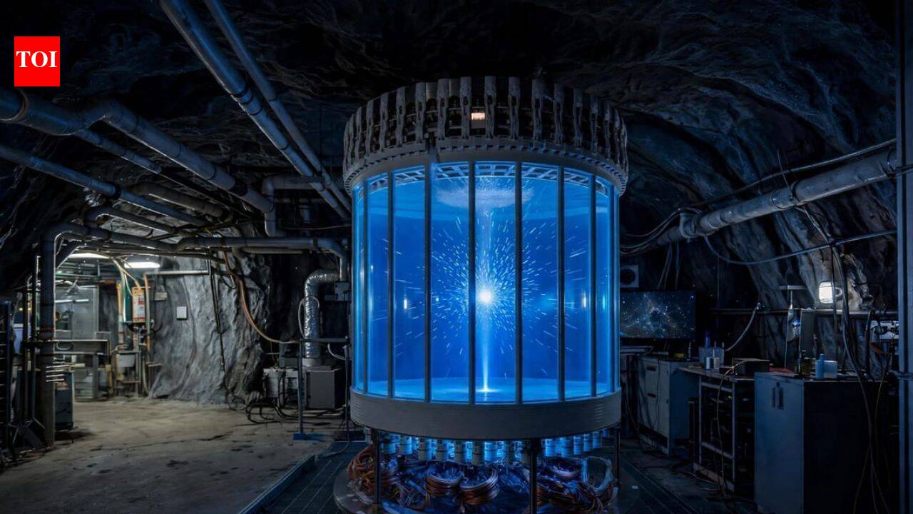 A detector buried nearly a mile underground records an unexplained particle interaction in the hunt for dark matter |