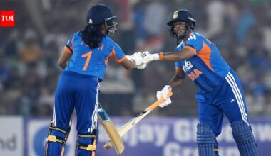 Deepti Sharma, debutant Niki Prasad rescue India after top-order collapse against Zimbabwe | Cricket News