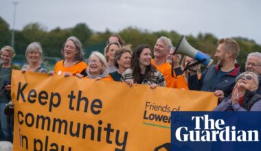 ‘We’re not playing games’: Parents launch playground protests to fight school field sell-off | Devon