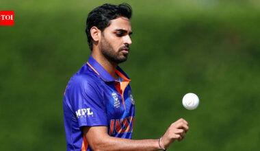 Bhuvneshwar Kumar makes T20I comeback after four years as India asked to bat first against West Indies | Cricket News