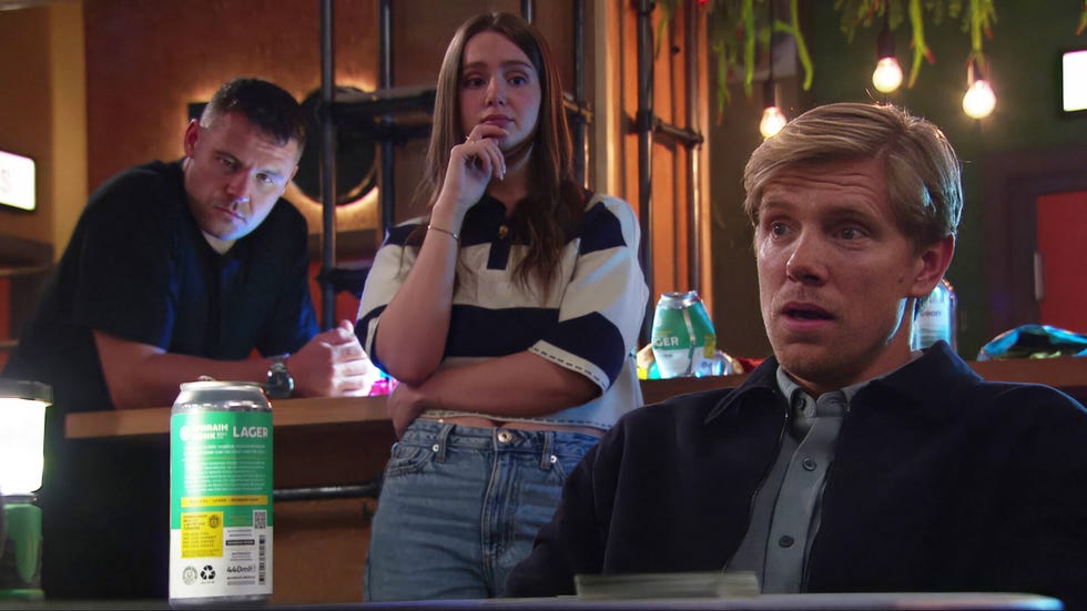 Aaron Dingle, Sarah Sugden, Robert Sugden, Emmerdale aaron dingle, sarah sugden, robert sugden, emmerdale