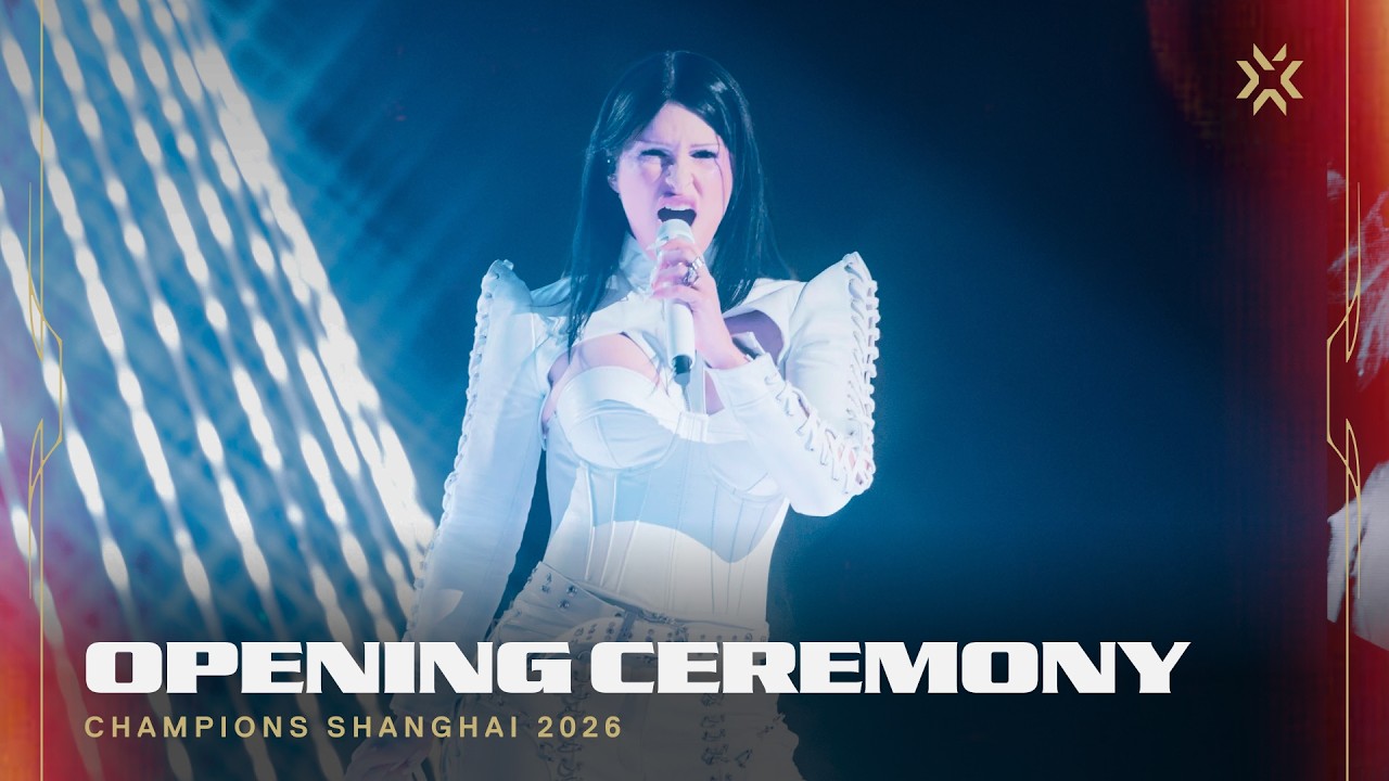 2026 VCT Champions Opening Ceremony ft. Grabbitz, Oli Sykes, Courtney LaPlante, keshi, & Nana Ouyang - YouTube