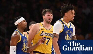 Rookie Lendeborg jaws at ‘weak ass’ Dončić and admits he didn’t watch much NBA | Golden State Warriors