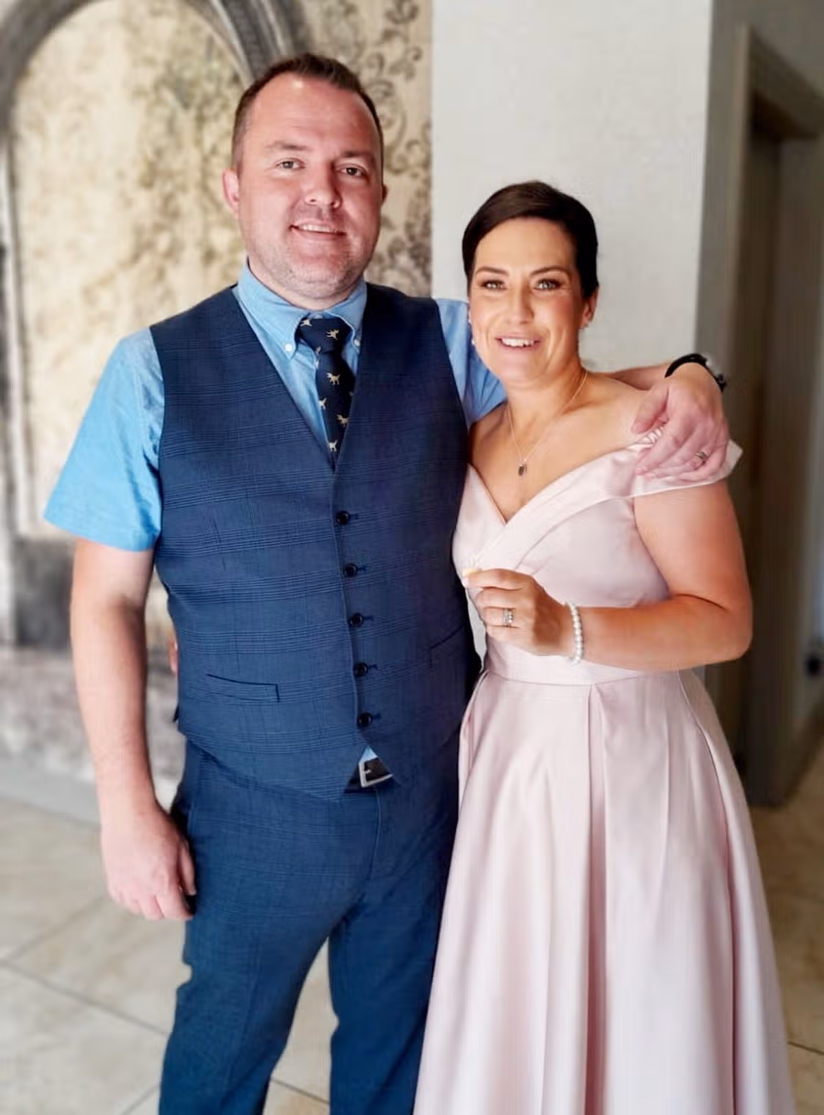 Nicola and her husband Andrew